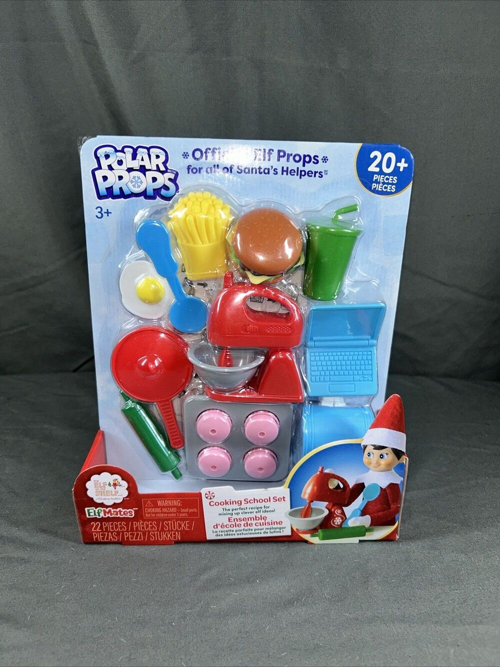 Elf on the Shelf Polar Props Cooking School Set 22 pcs Scenes Fun Kids NEW!